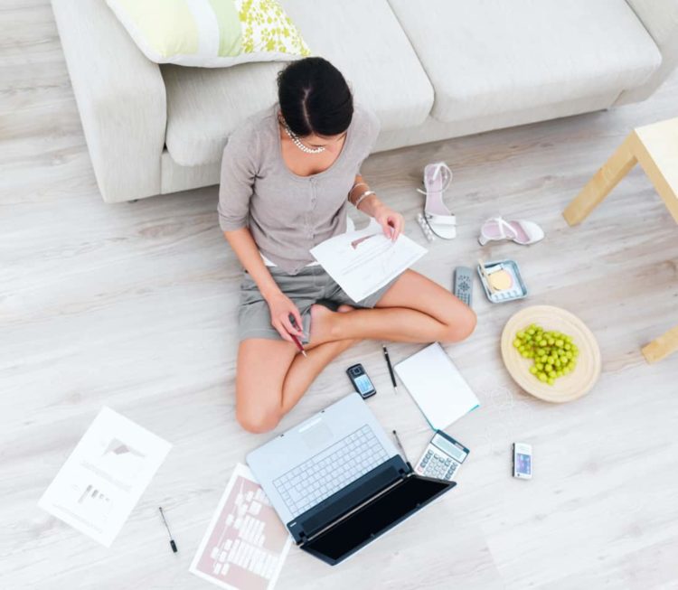 La posture assise au télétravail