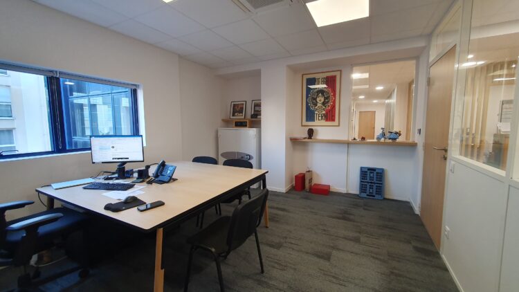 bureau de direction cabinet LECOMTE Rennes Design space planning bureaux